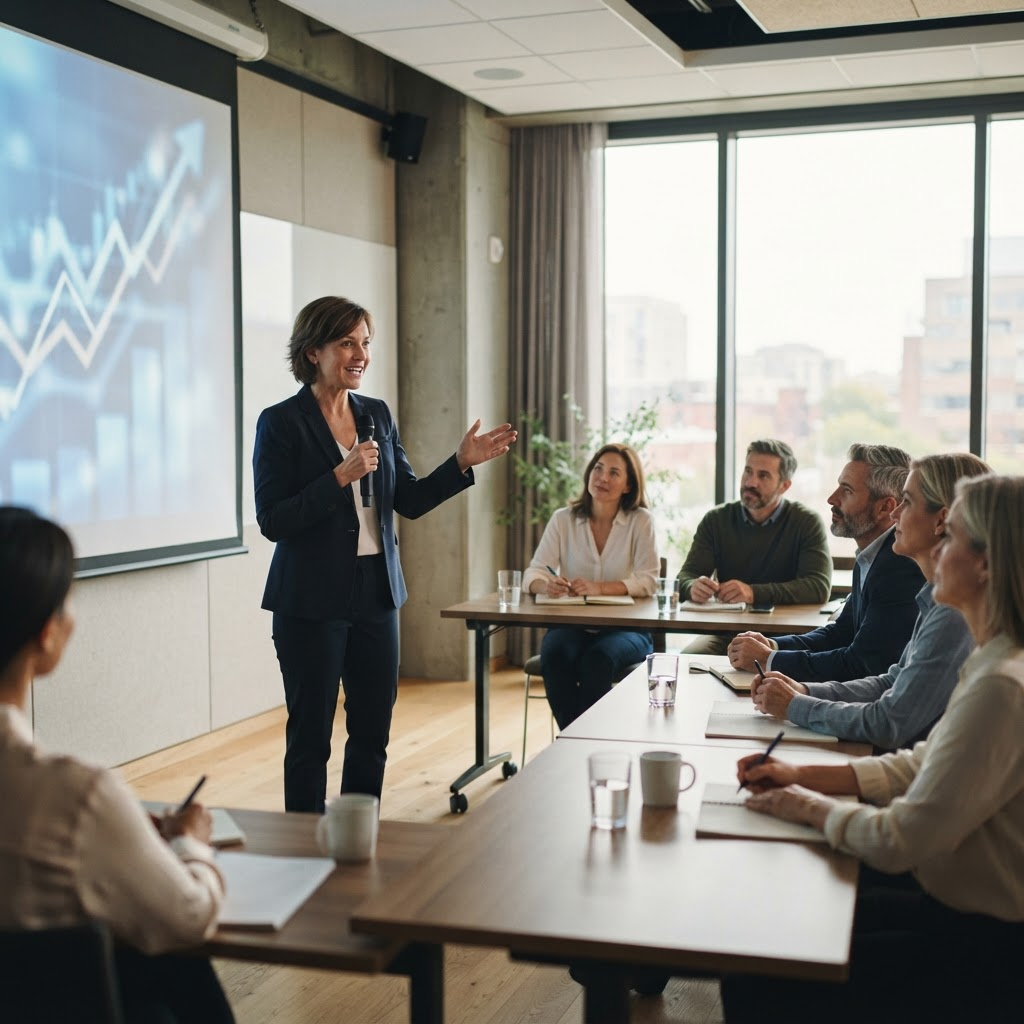 A Tax Artists tax-planning workshop in session
